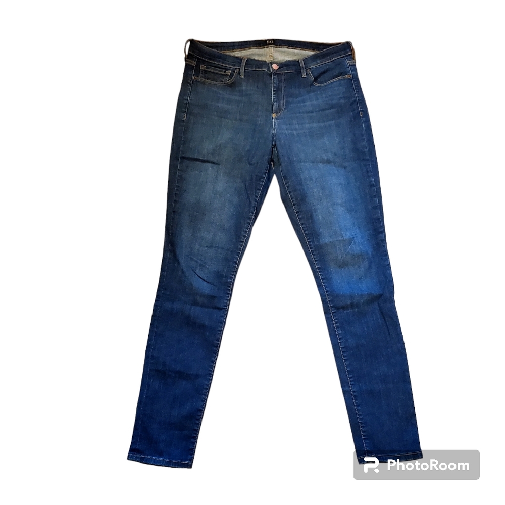 Gap True Skinny Darkwash Jeans 14L